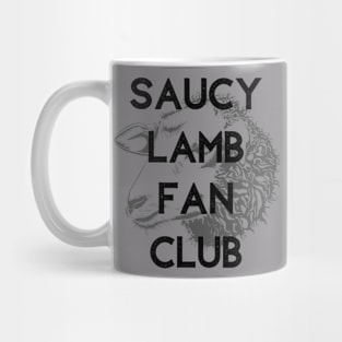 Saucy Lamb Fan Club Mug